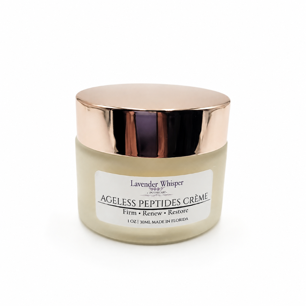 Ageless-Peptides-Creme-botanical-face-moisturizer-by-Lavender-Whisper-Apothecary.