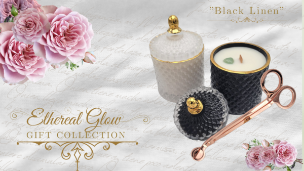 Ethereal Glow Gift Collection – Black Linen - Image 2