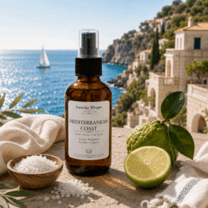 Mediterranean Coast home fragrance inspired by the Mediterranean coastline