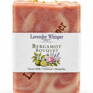 Bergamot Bouquet Soap – handcrafted goat’s milk artisan soap by Lavender Whisper Apothecary